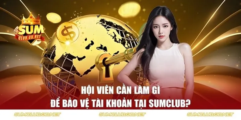 Hội viên cần làm gì để bảo vệ tài khoản tại SUMCLUB?